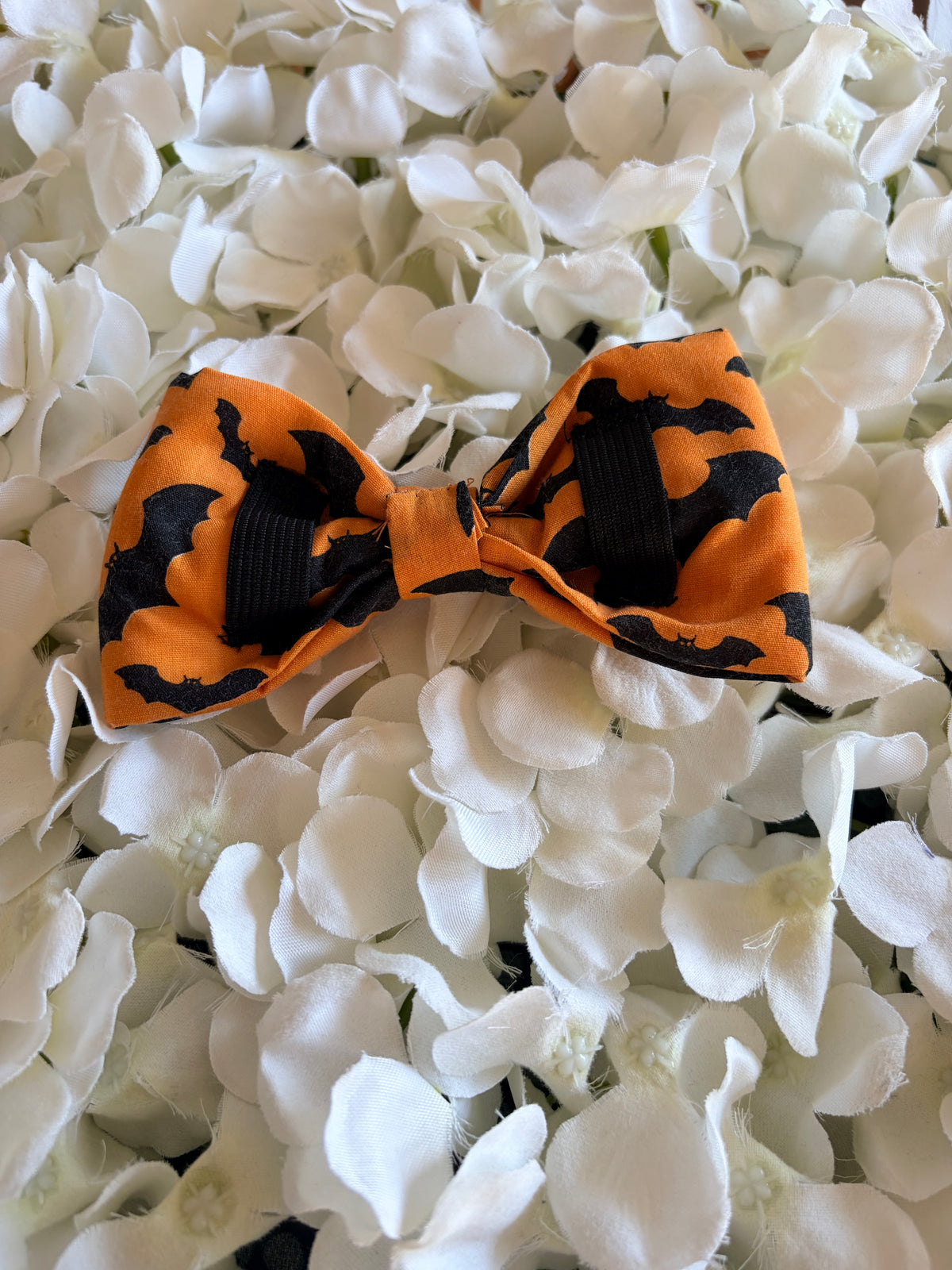 Orange Bats Bow - Large