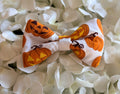 Jack-O-Lantern Pumpkin Bow - Medium