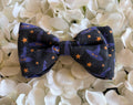 Purple Witches Hats Bow - Large
