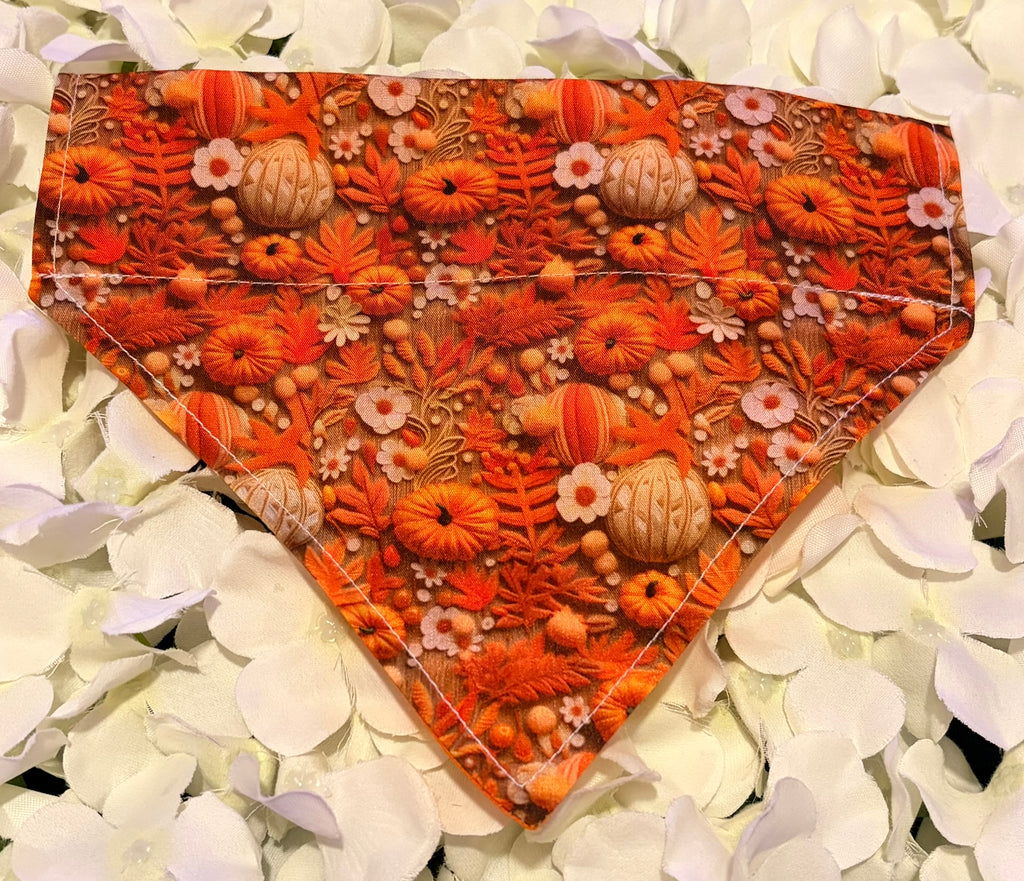 3D Pumpkin Bandana - Small