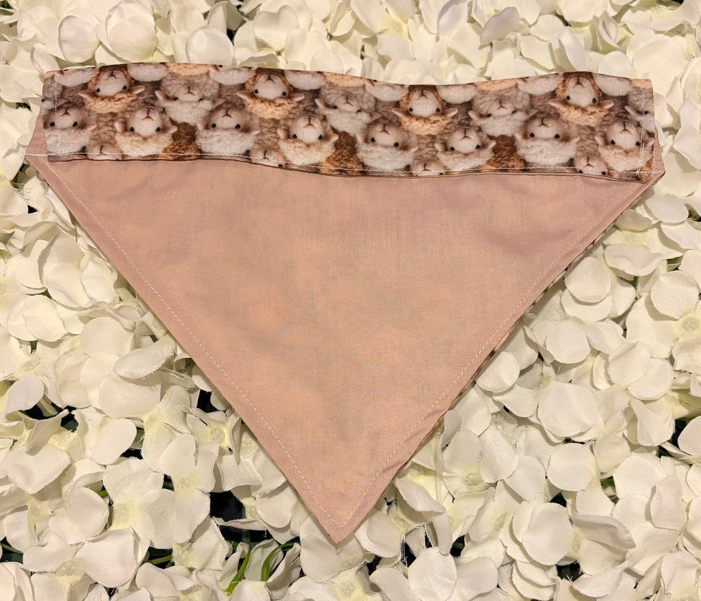 Natural Sheep Bandana - Large