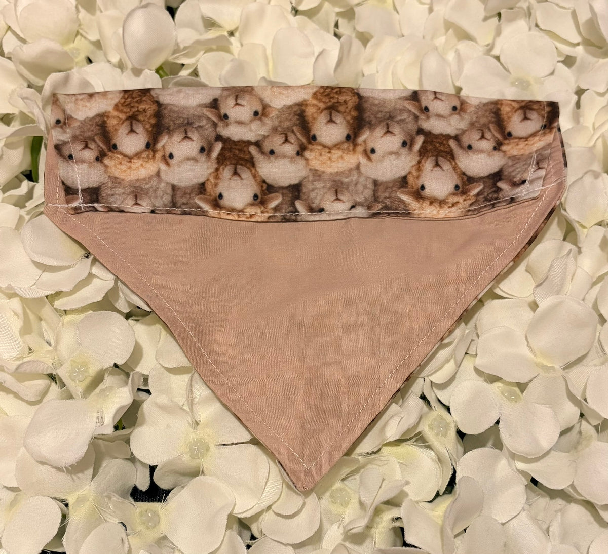 Natural Sheep Bandana - Small