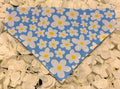 Blue Daisy Bandana - Medium