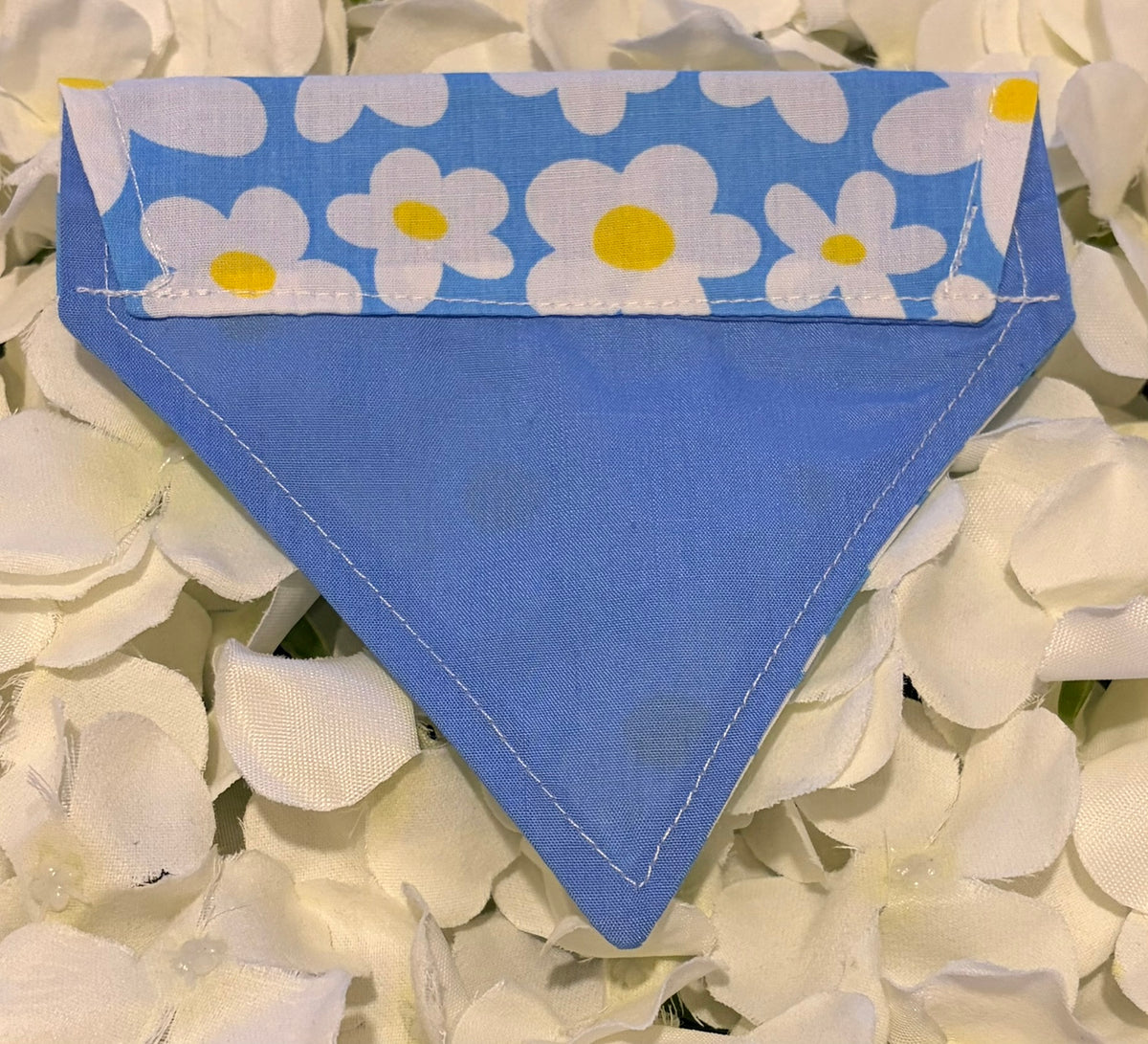 Blue Daisy Bandana - Extra-Small