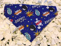 Blue Pow Wham Bandana - Medium