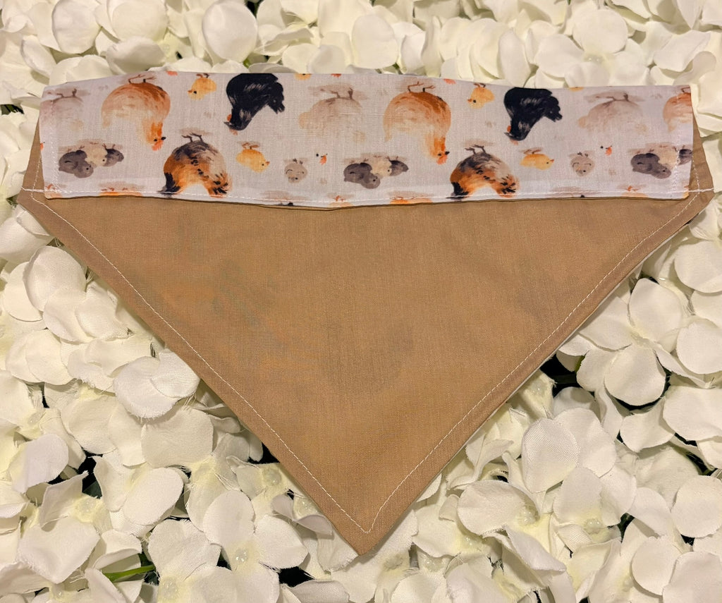 Chickens Bandana - Medium