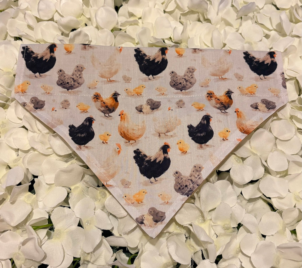Chickens Bandana - Medium