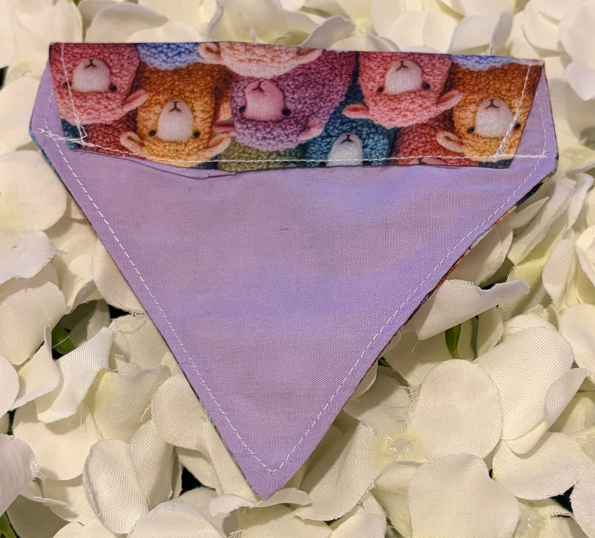 Colourful Sheep Bandana - Extra-Small