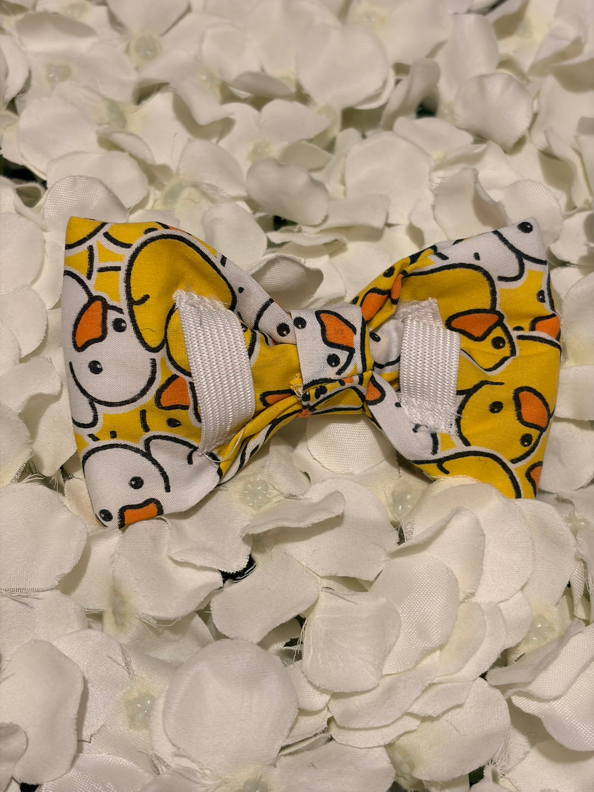 Yellow Rubber Ducks Bow - Large