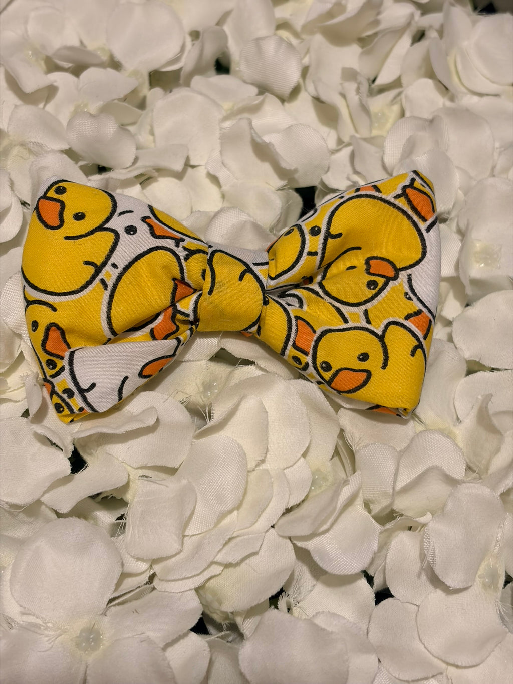 Yellow Rubber Ducks Bow - Large