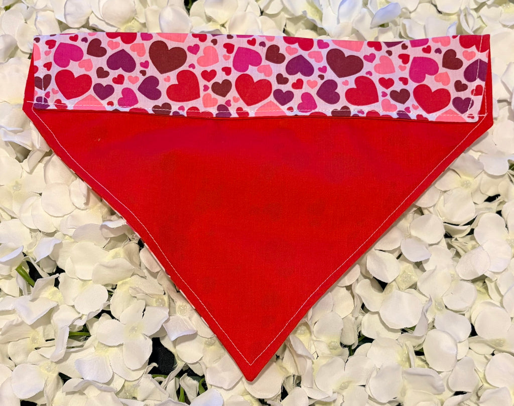 Hearts Bandana - Large