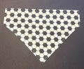 Football Black & White Bandana - Medium