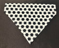 Football Black & White Bandana - Large