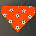 Red Football Bandana - Small