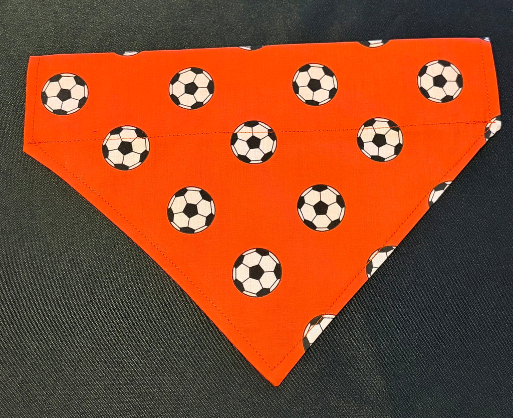 Red Football Bandana - Medium