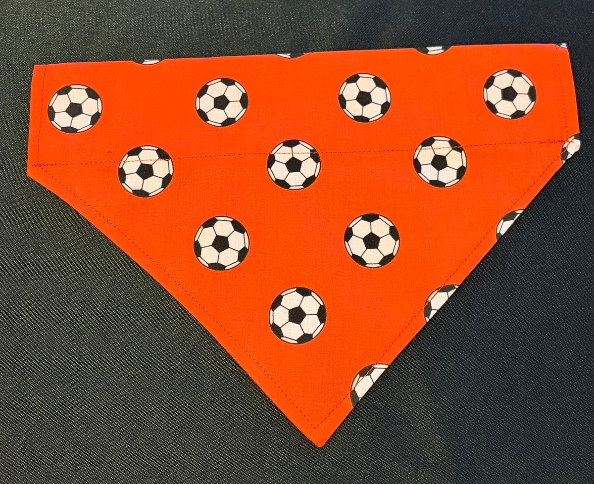Red Football Bandana - Medium