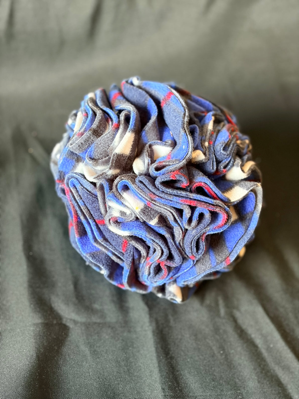 Snuffle Ball - Blue Tartan