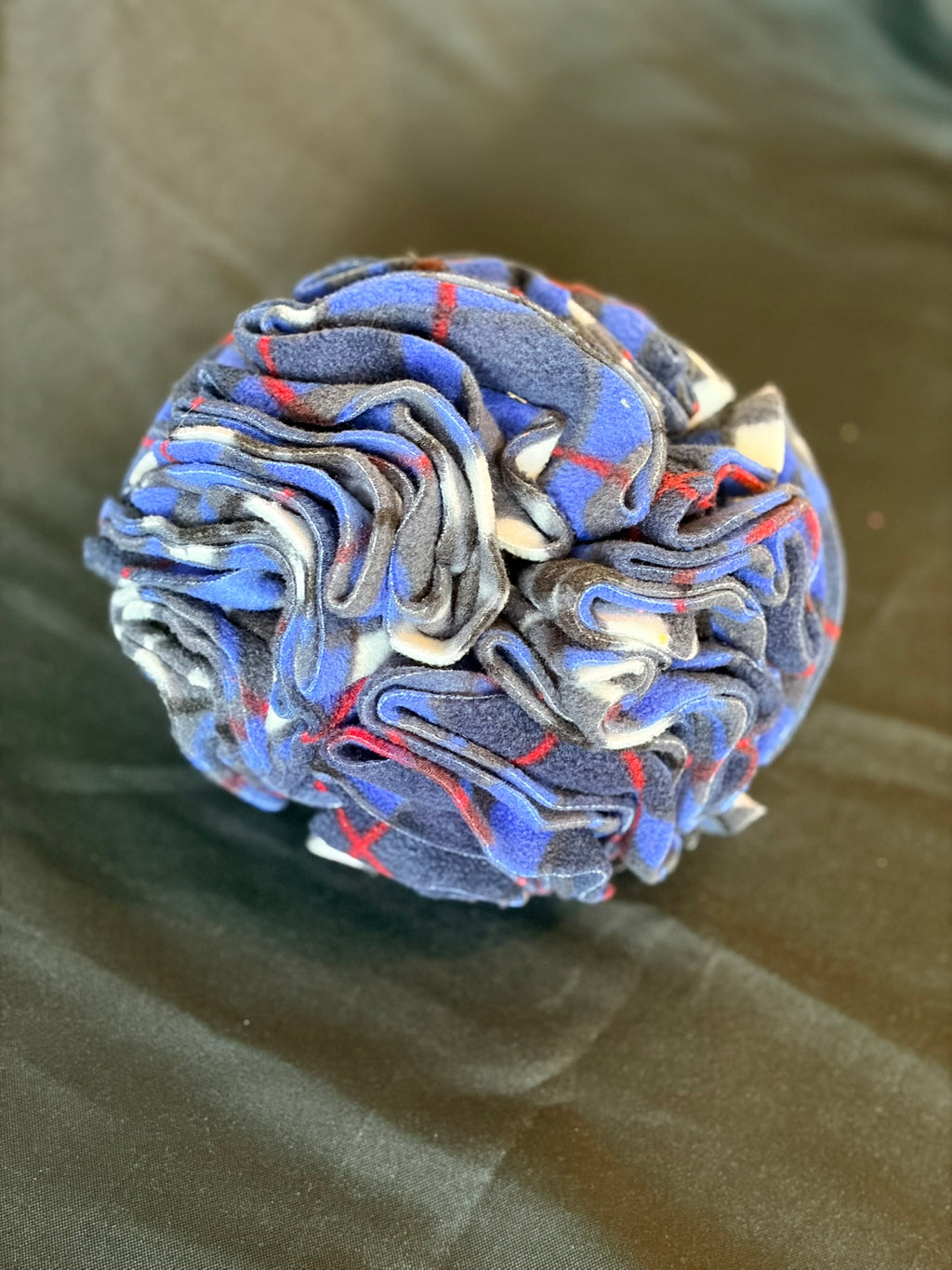Snuffle Ball - Blue Tartan