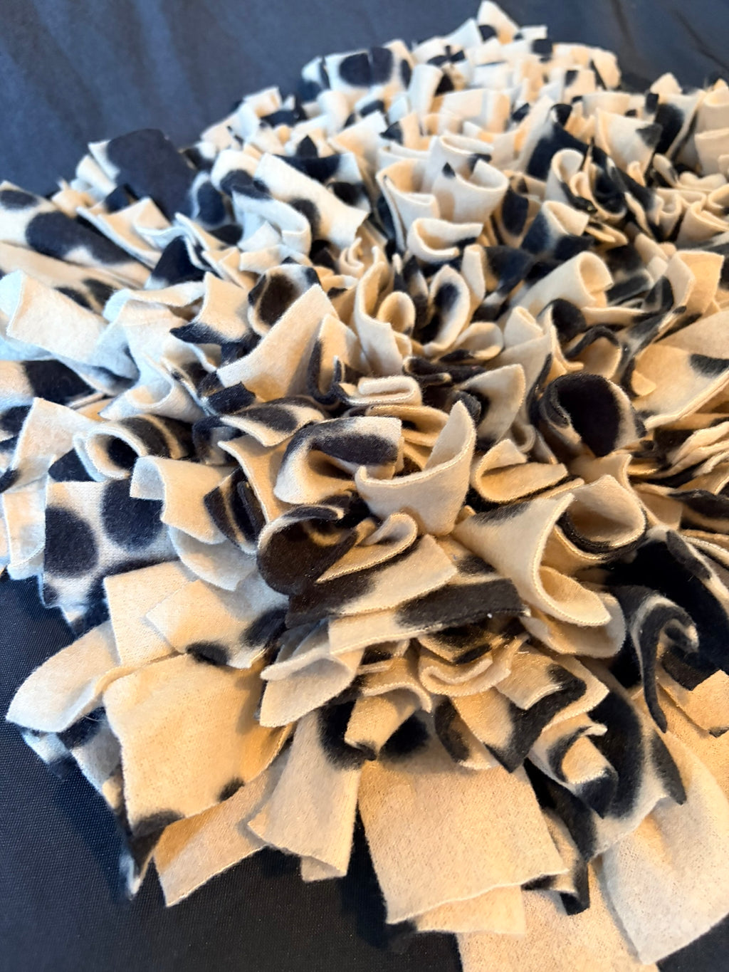 Brown Paw Print Snuffle Mat - Large