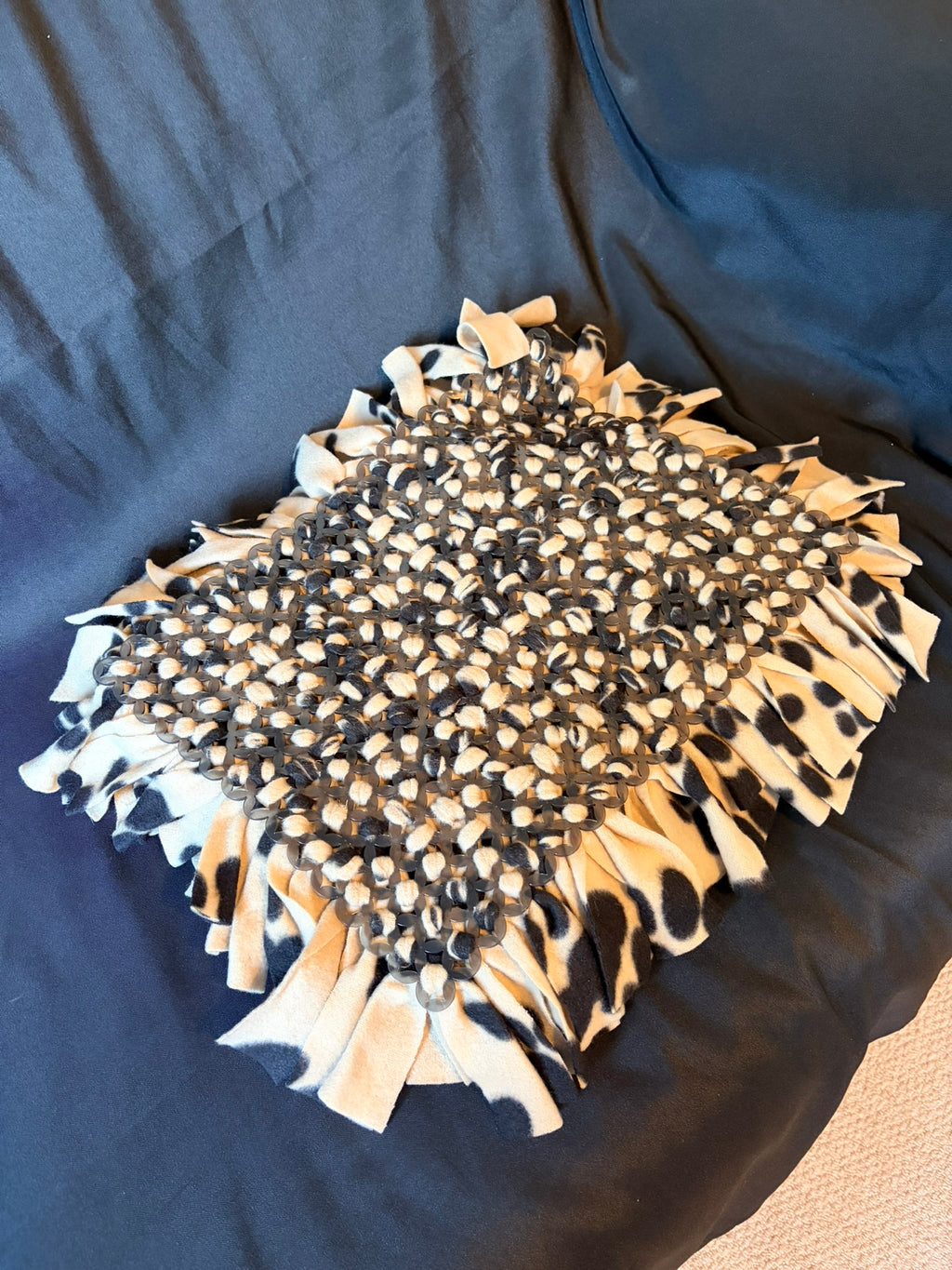 Brown Paw Print Snuffle Mat - Large