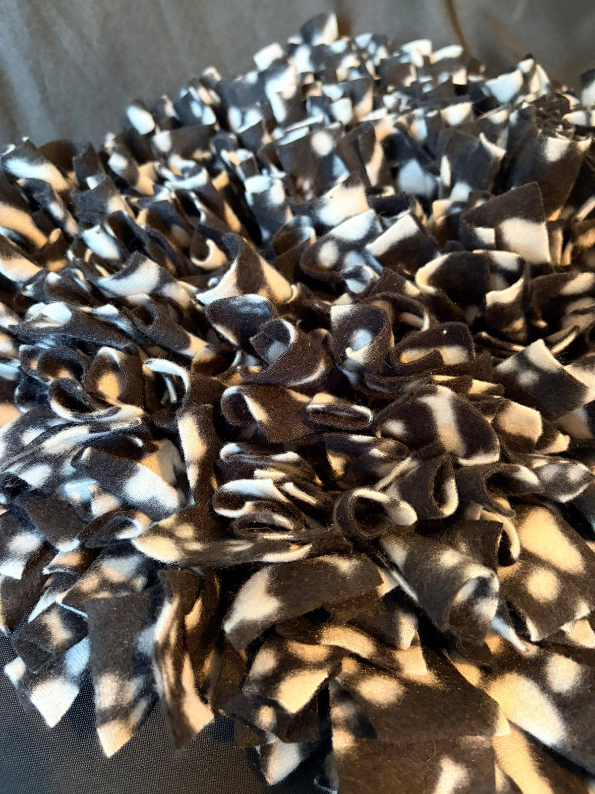 Black Paw Print Snuffle Mat - Large