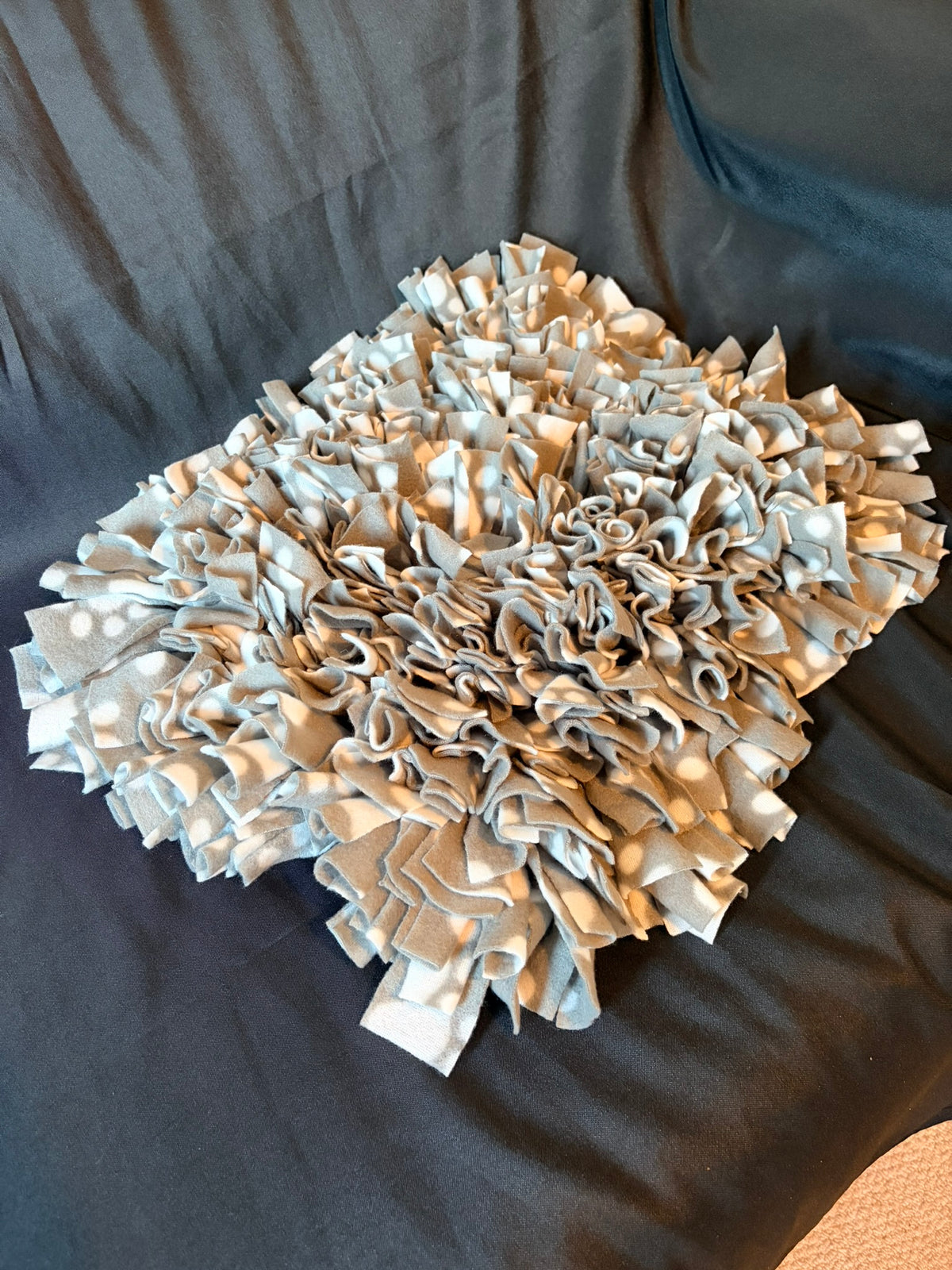 Grey Paw Print Snuffle Mat - Large