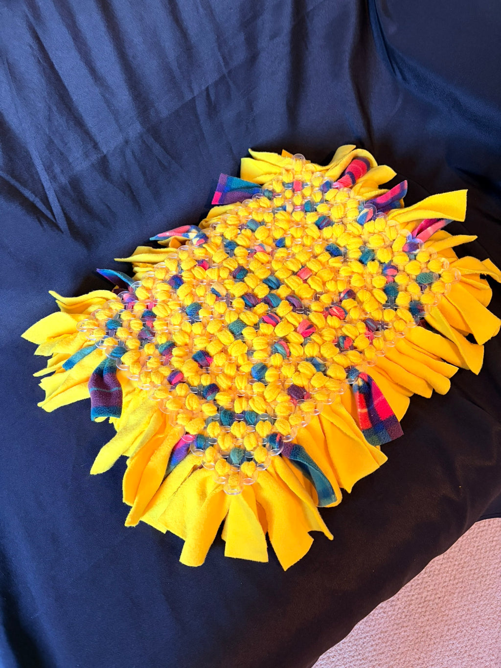 Yellow Sunshine Snuffle Mat - Large