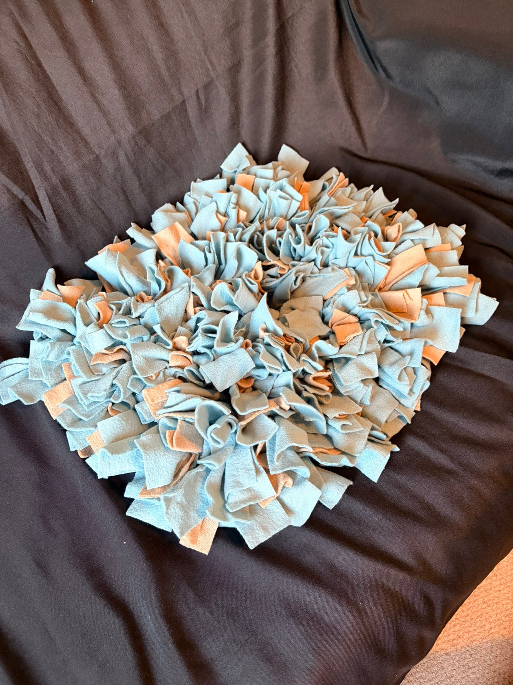 Teal and Grey Snuffle Mat - Large