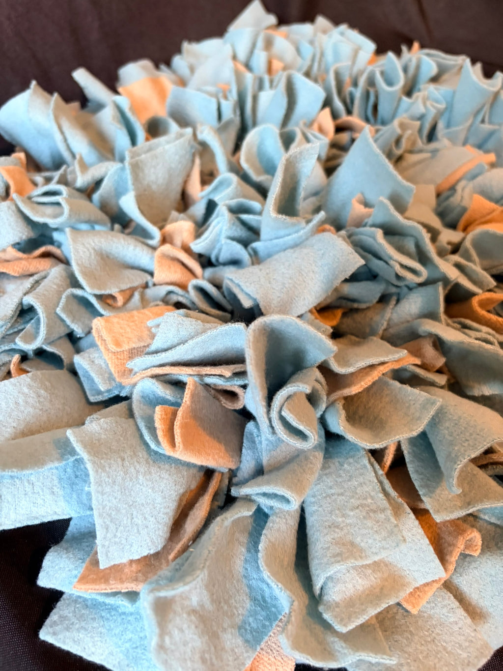 Teal and Grey Snuffle Mat - Large
