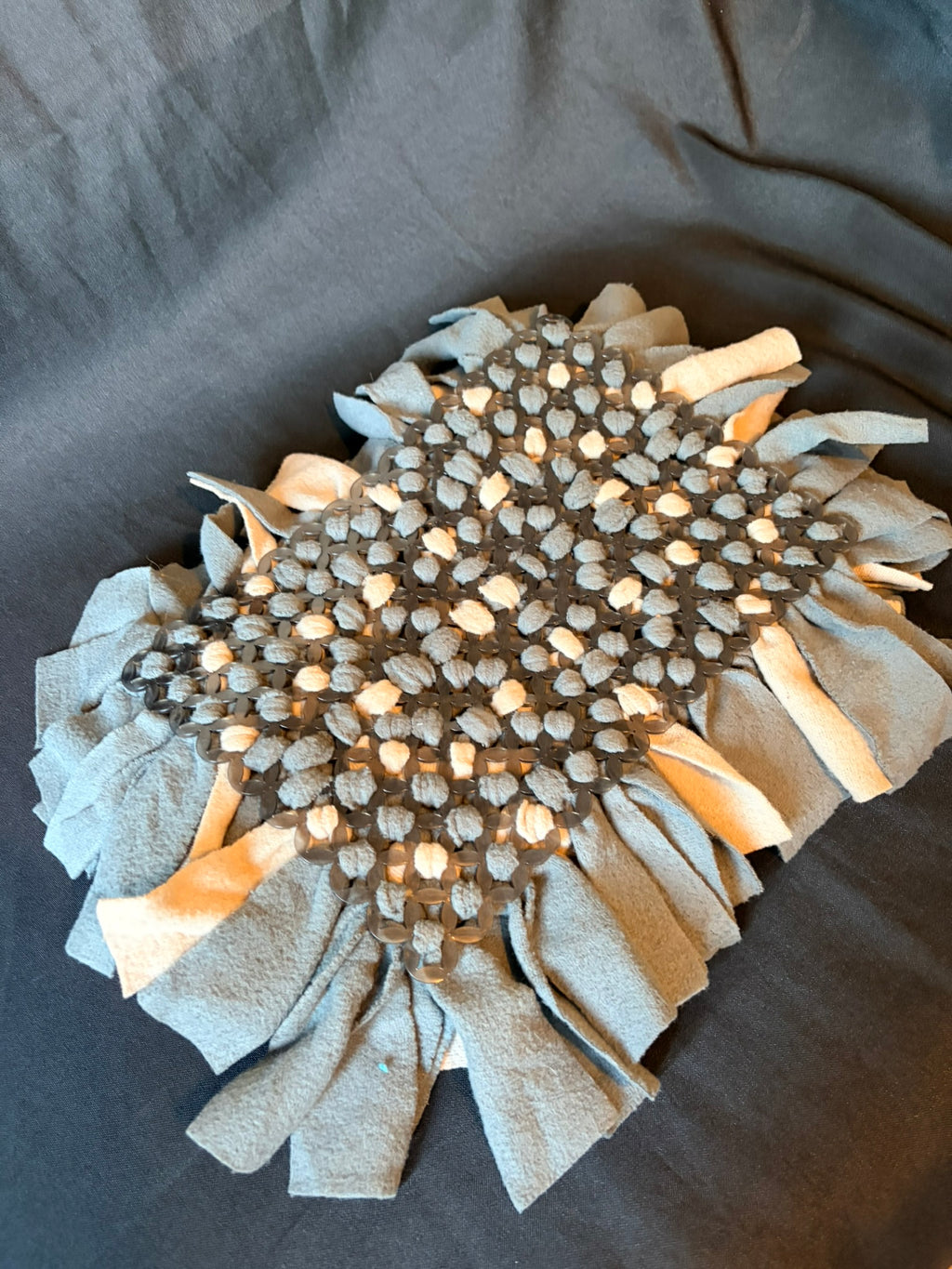 Blue and Grey Snuffle Mat - Medium