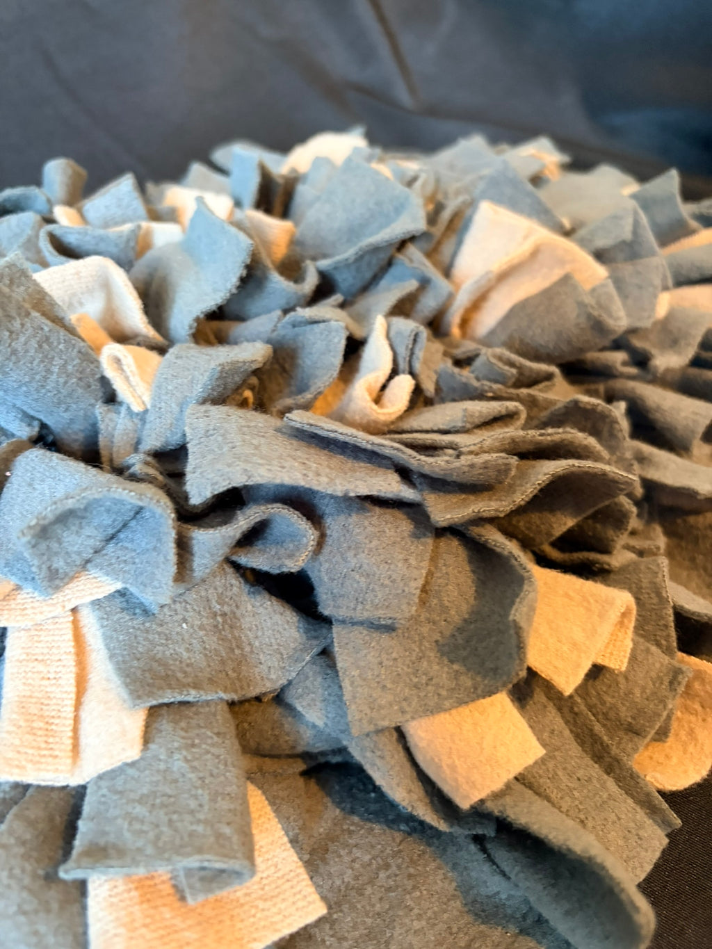 Blue and Grey Snuffle Mat - Medium