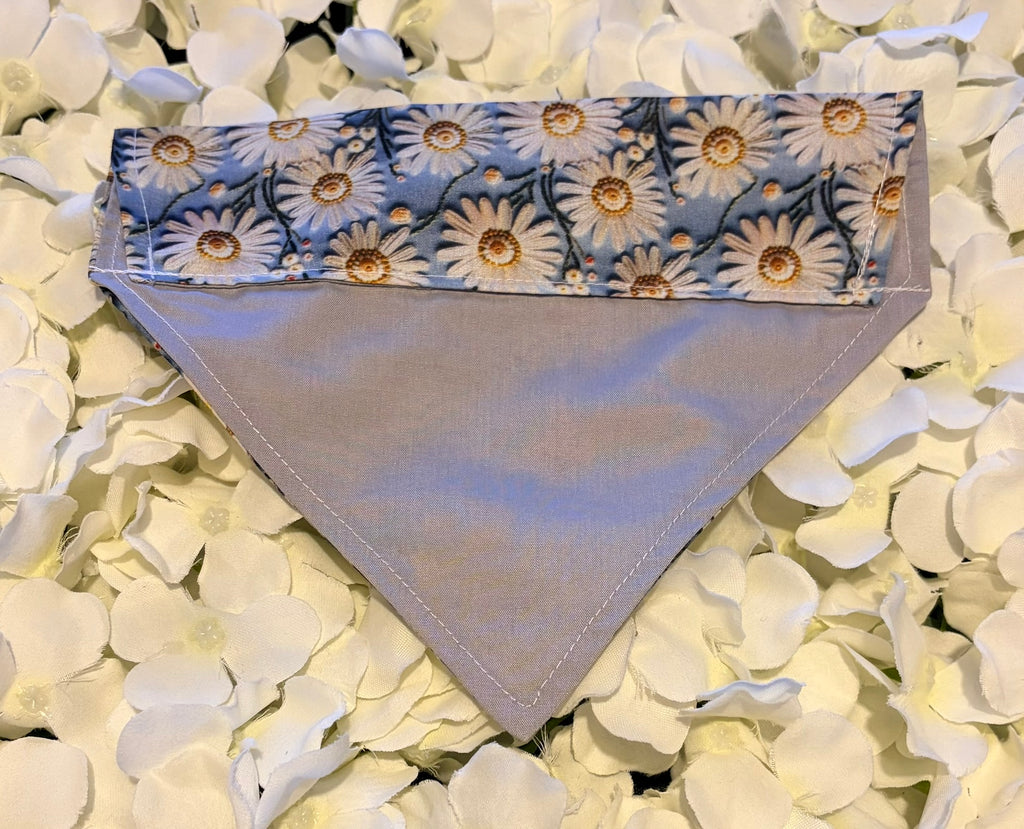 Blue Daisy Bandana - Small