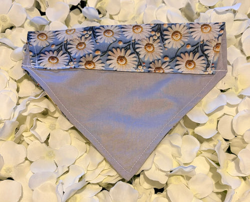 Blue Daisy Bandana - Small