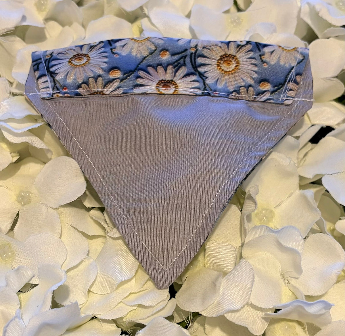 Blue Daisy Bandana - Extra Small