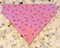 Pink Bees Bandana - Large