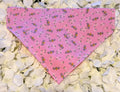 Pink Bees Bandana - Medium