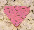 Pink Bees Bandana - Extra Small