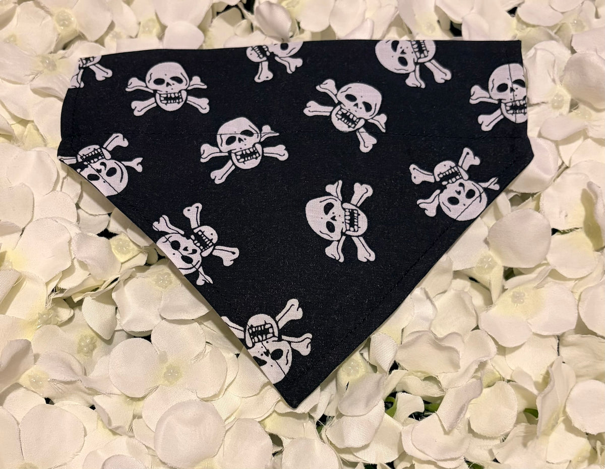 Black Pirate Bandana - Small