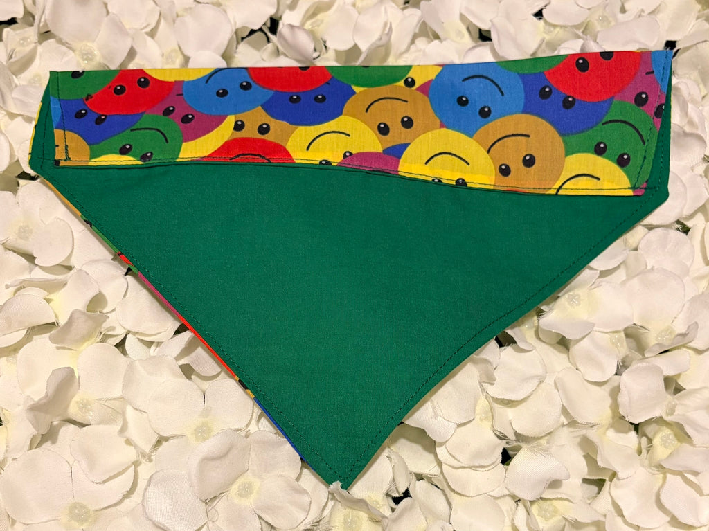 Smiley Faces Bandana - Medium
