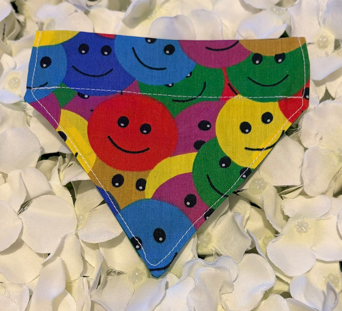 Smiley Faces Bandana - Extra Small