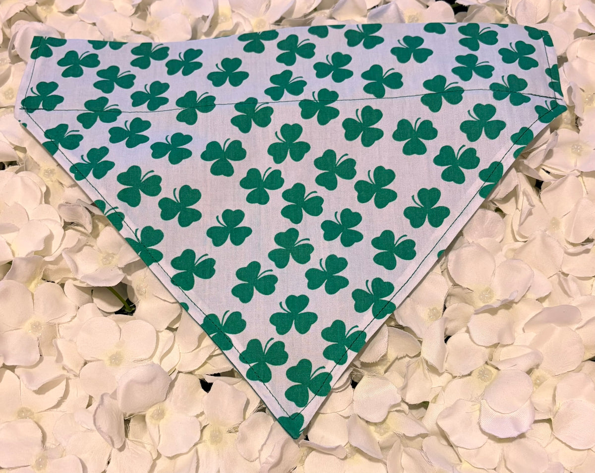 Lucky Shamrock Bandana - Large