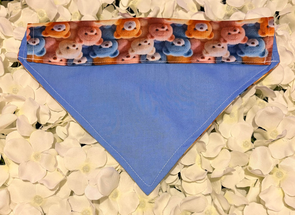 3D Teddy Bears Bandana - Medium