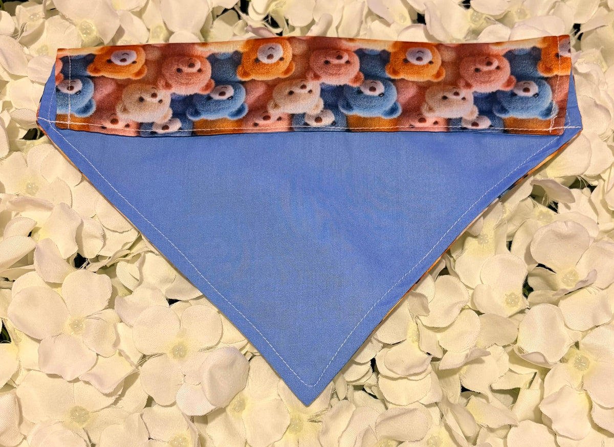 3D Teddy Bears Bandana - Medium