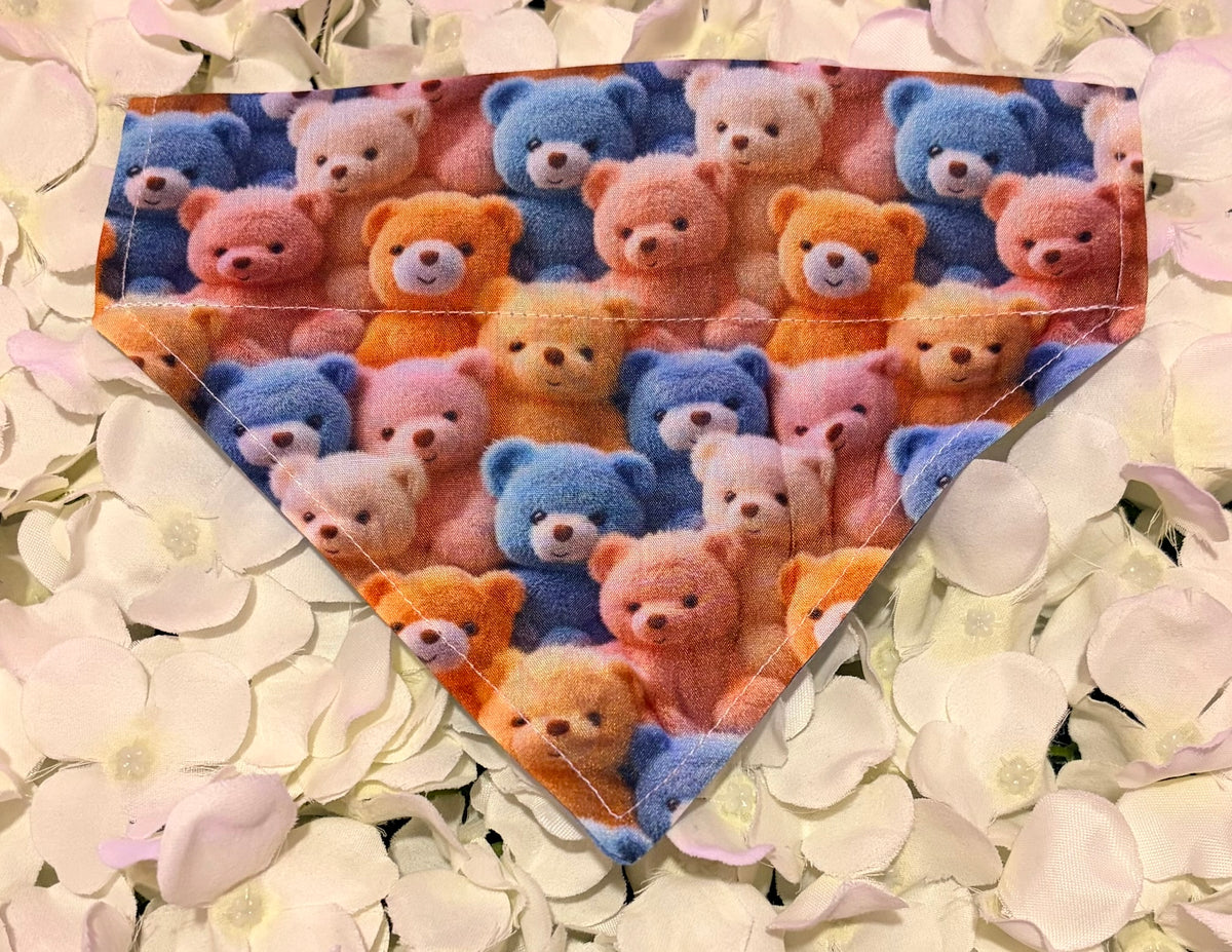 3D Teddy Bears Bandana - Small