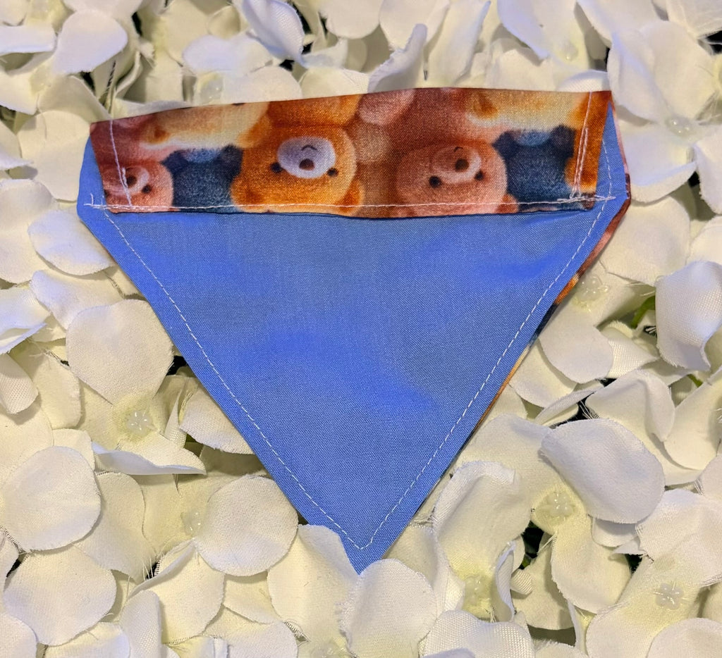 3D Teddy Bears Bandana - Extra Small