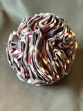Snuffle Ball - Black, White and Red Check