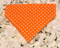 Orange Spots Bandana - Small