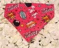 Pink Pow Boom Bandana - Small