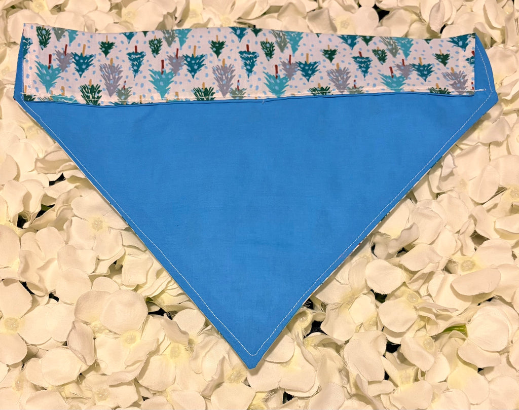 Aqua Forest Bandana - Large