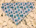 Aqua Forest Bandana - Medium